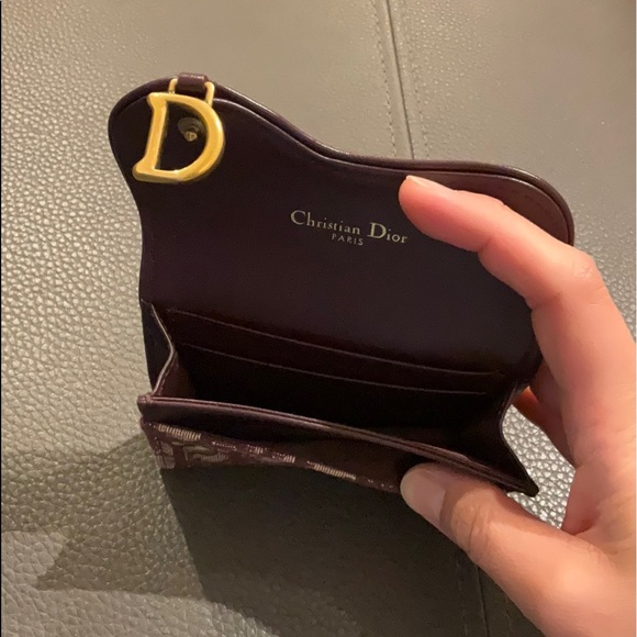 ❌SOLD❌Dior saddle flap card holder - Picture 3 of 4